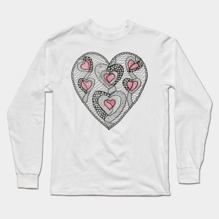 Hearts in hearts Long Sleeve T-Shirt